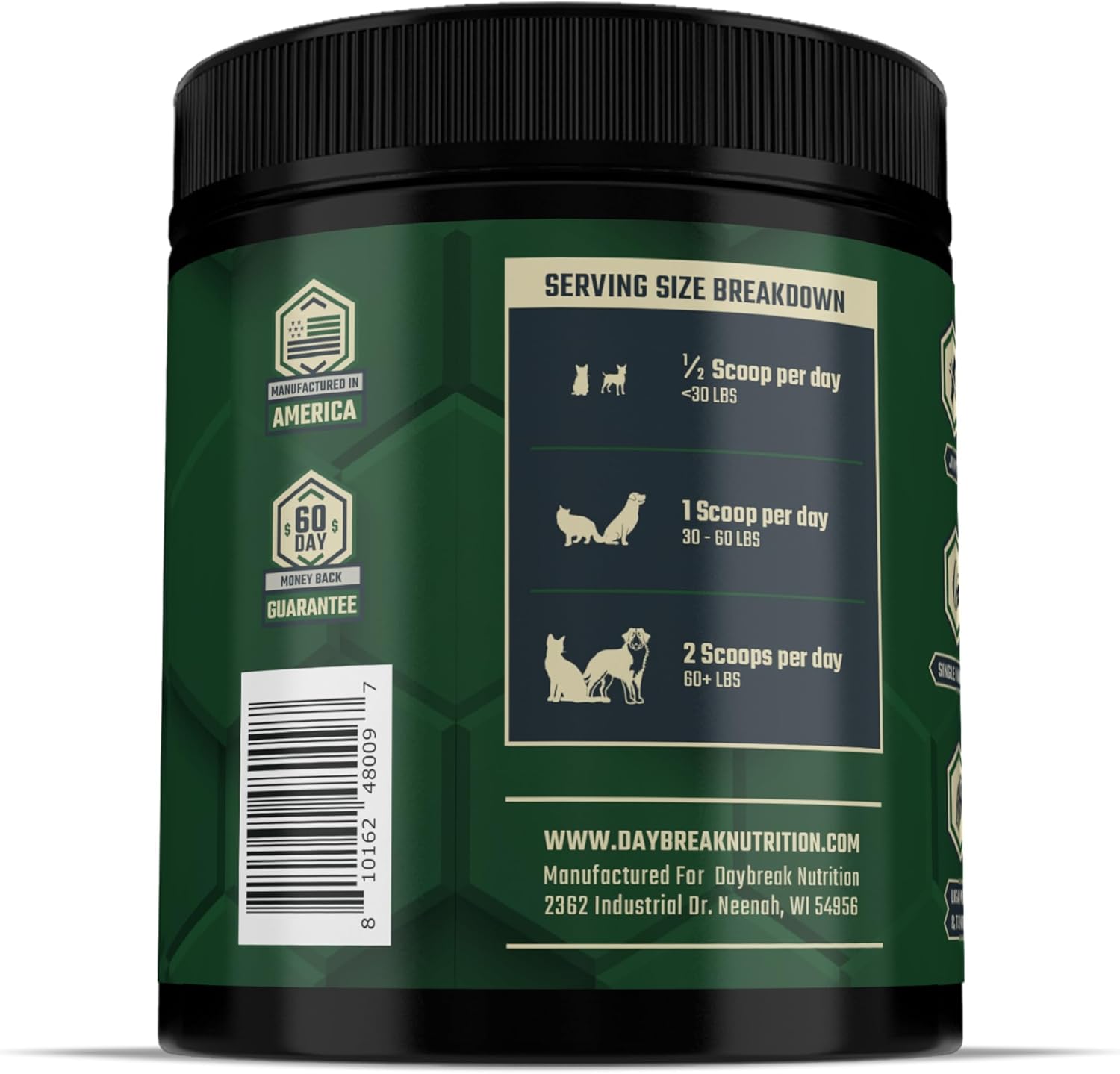 Pure Green Lipped Mussel Powder for Dogs and Cats - 100% New Zealand Green Lipped Mussels - Joint Support Supplement - 150 Grams - görsel 9