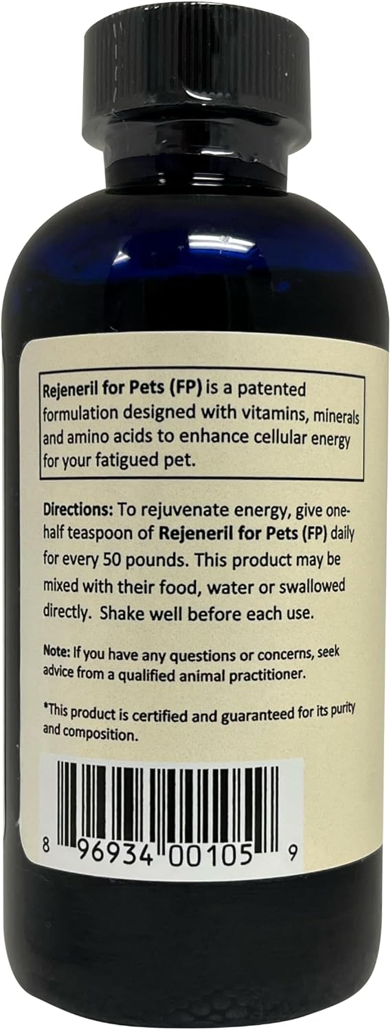 Rejeneril-FP Liquid Multivitamin & Mineral Supplement for Dogs and Cats – 118 ml (240 Servings) - görsel 2