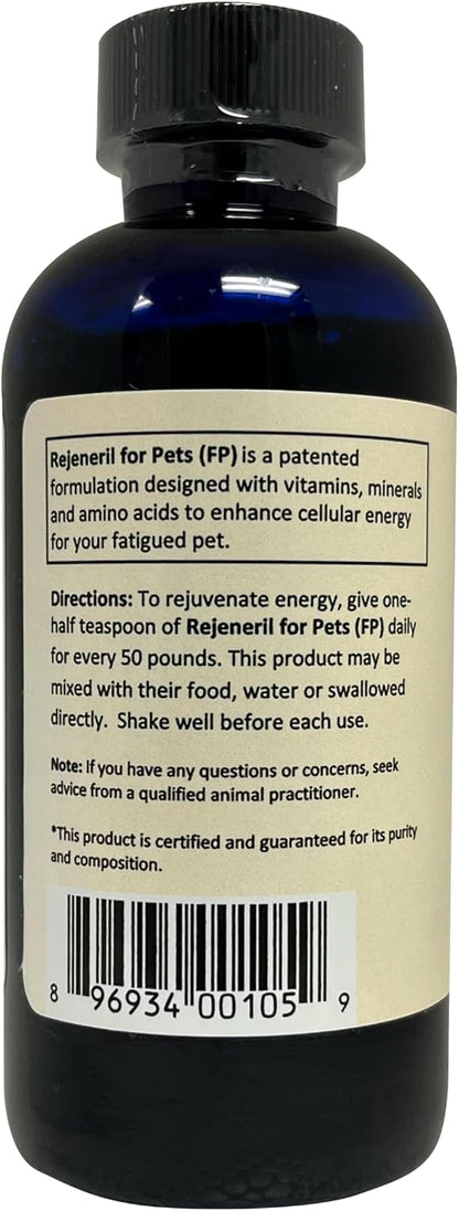 Rejeneril-FP 4oz Pet Supplement – Fatigue Support & Immune Health