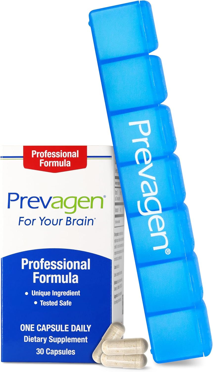 Prevagen Professional Formula - 30 Capsules (30-Day Supply) - Brain Food Supplement with Apoaequorin and Vitamin D3 - görsel 1