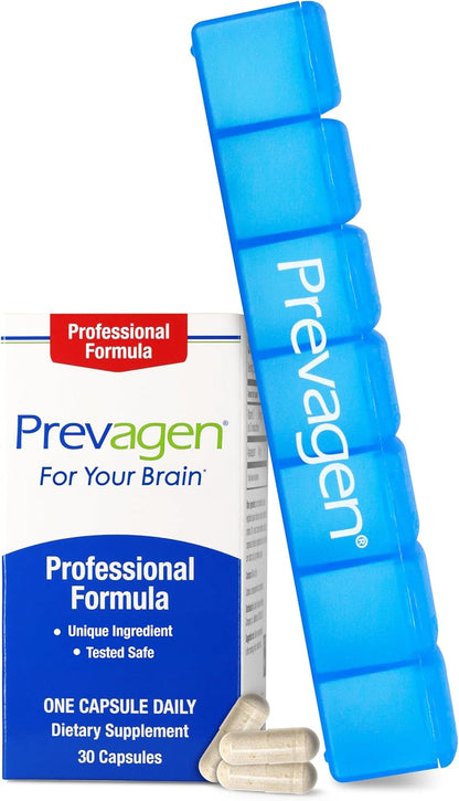 Prevagen Professional Formula - 30 Capsules (30-Day Supply) - Brain Food Supplement with Apoaequorin and Vitamin D3