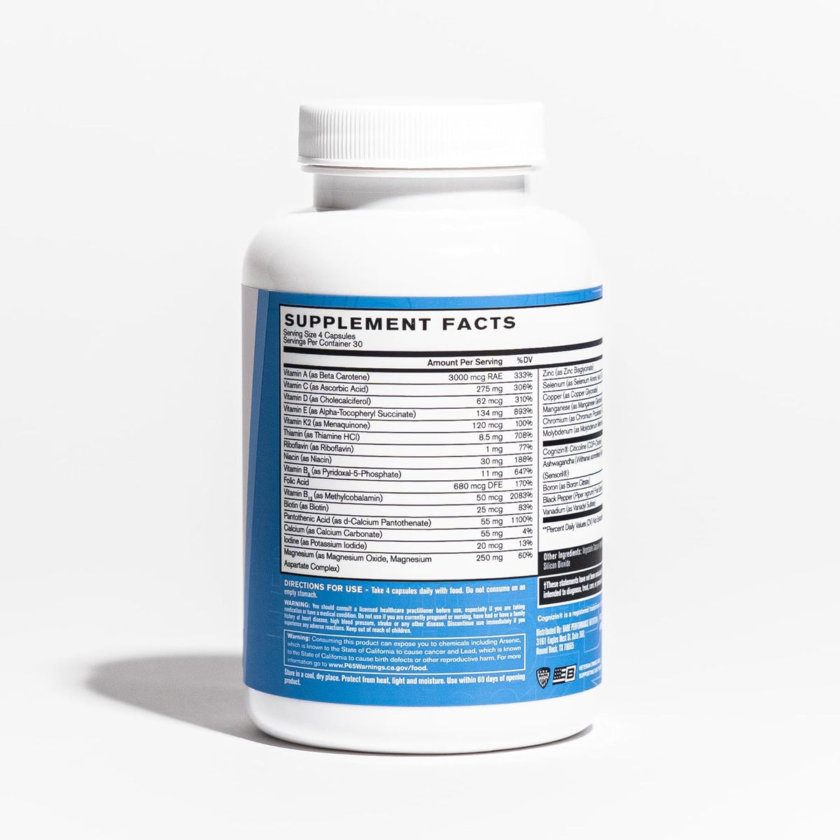 BPN Strong Multivitamin – Foundational Health with Adaptogens - görsel 2