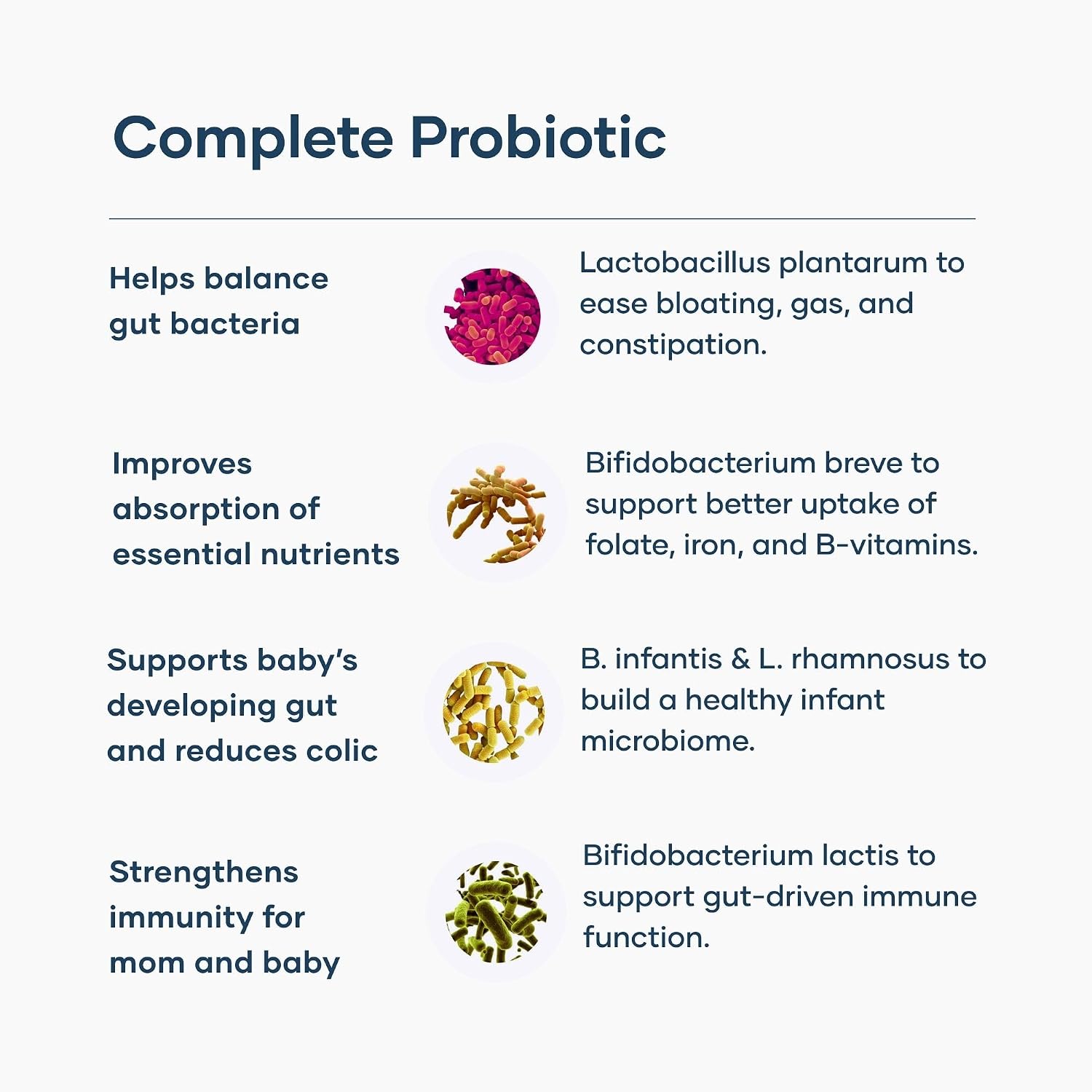 BabyRx Complete Probiotic – 25 Billion CFUs with 10 Strains for Antenatal, Postnatal & Immune Support - görsel 4
