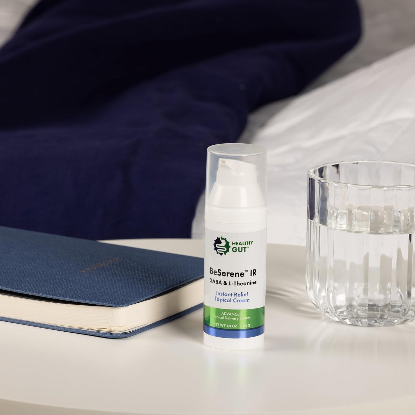 Healthy Gut BeSerene IR | GABA & L-Theanine | Instant Relief Cream | 54 g - görsel 4