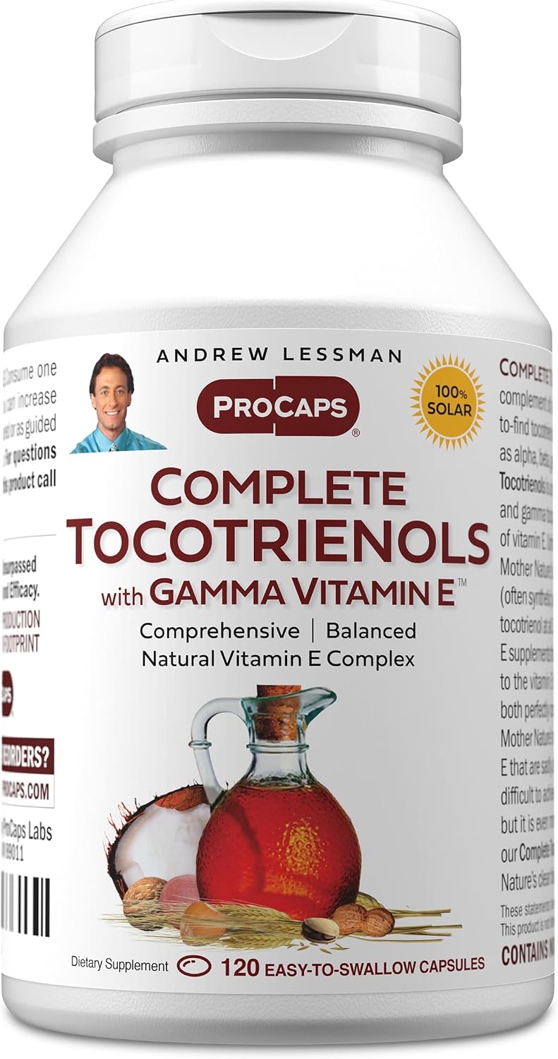 Andrew Lessman Complete Tocotrienols with Gamma Vitamin E, 30 Softgels - görsel 8