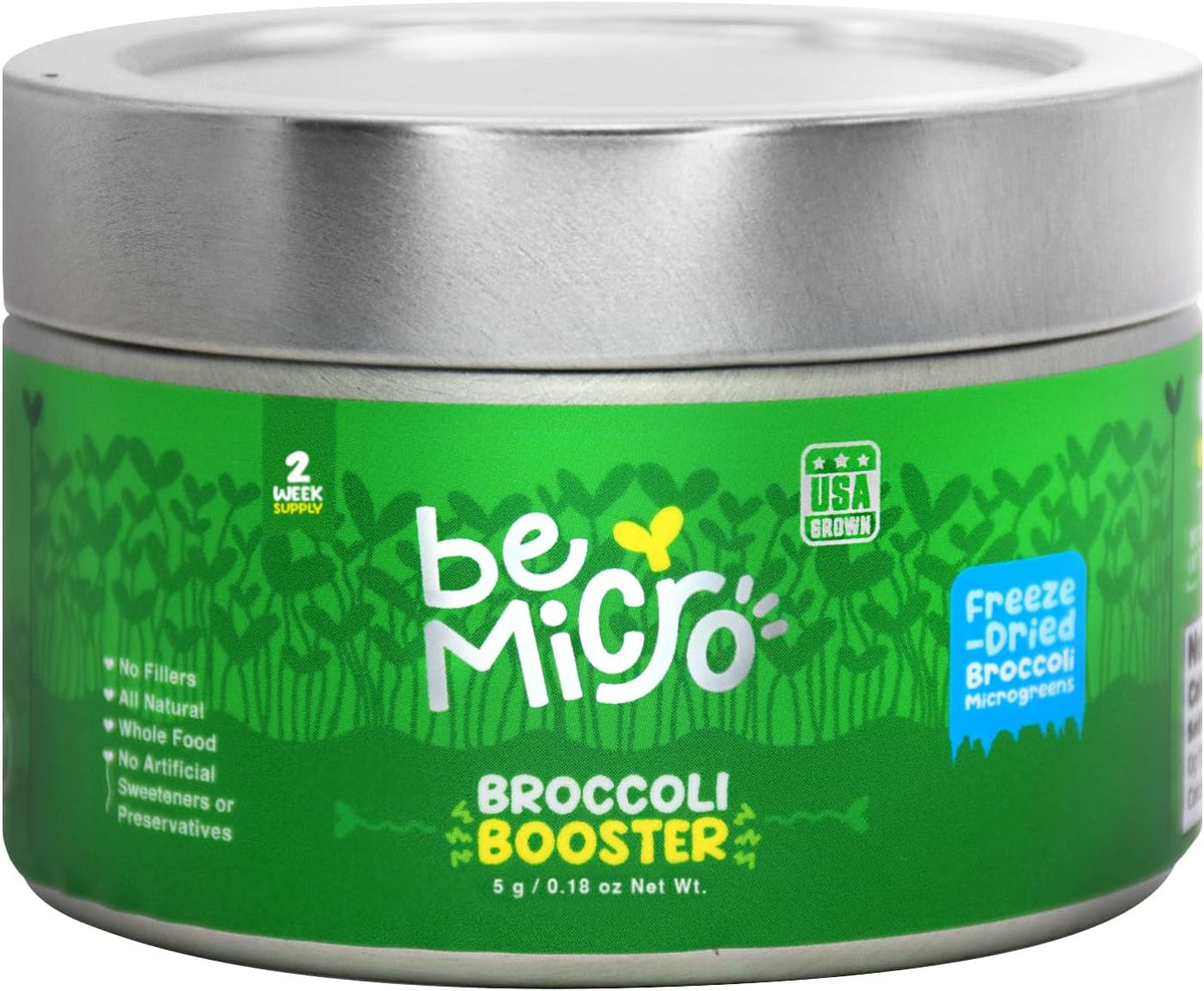 Whole Food Microgreens - US Grown, Small Batch, Nutritional Booster - Broccoli Booster - Nrf2 Activation - 5g - görsel 1