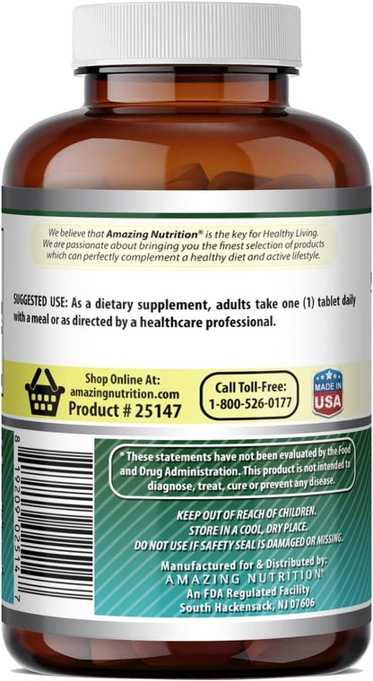 Amazing Formulae Biotin (Vitamin B7) Supplement - 10,000 mcg, 240 Tablets
