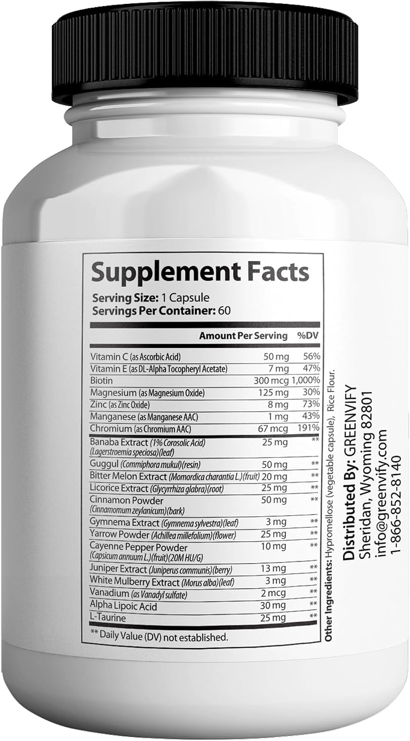 Gluco Guardian Max Advanced Wellness Support Capsules - görsel 2