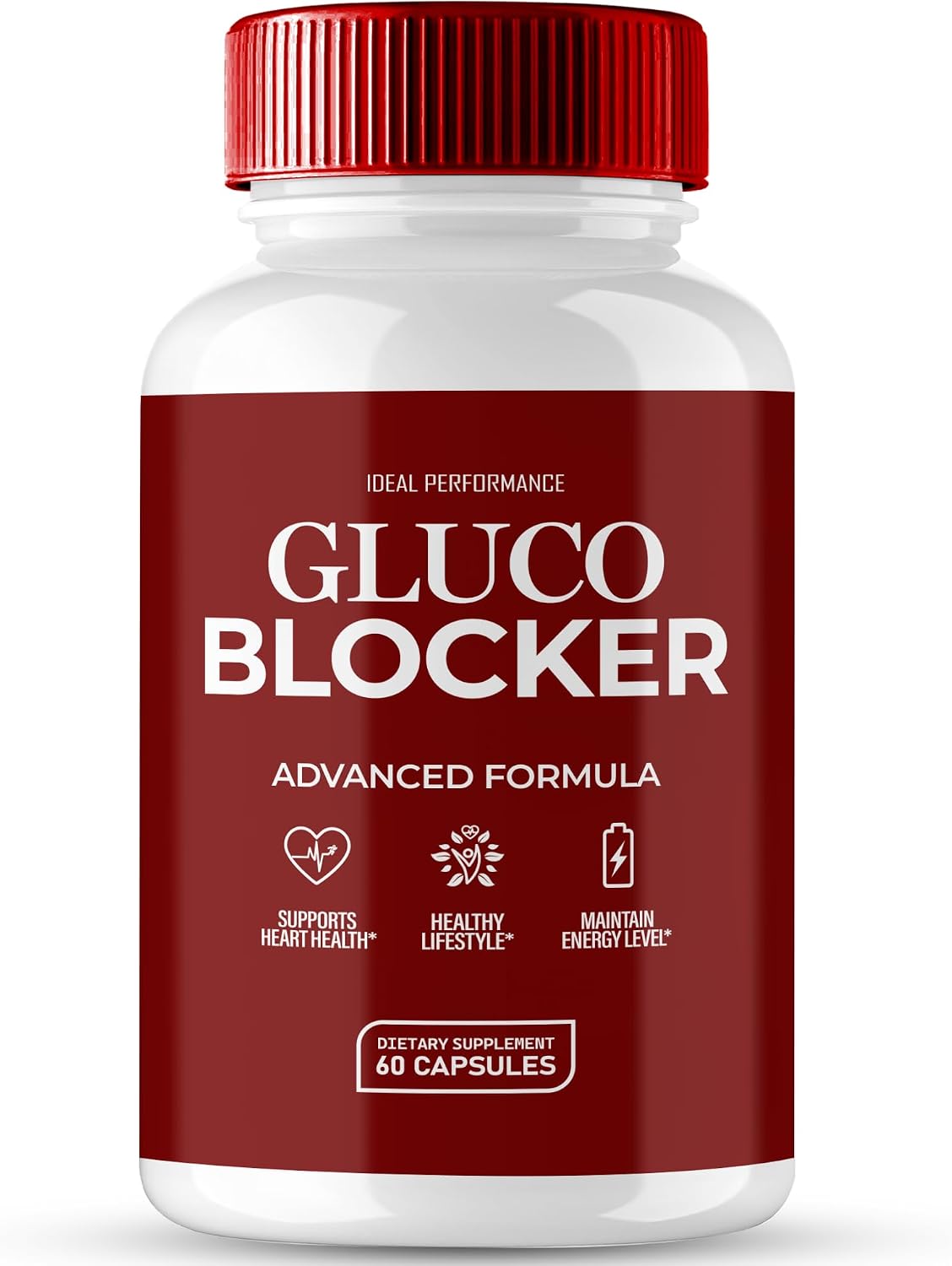 Gluco Blocker Capsules, GlucoBlocker Overall Health Supplement Capsules - Maximum Strength, Gluco Blocker Caps All Natural Formula Capsules, GlucoBlocker Advanced Health Support Reviews (60 Capsules) - görsel 1
