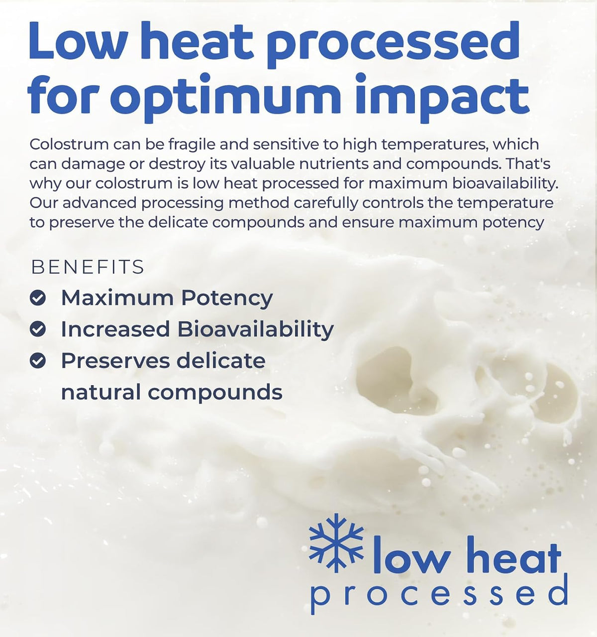 Bovine Colostrum for Women – 1,000 mg per Serving with 30% IgG Immunoglobulins - görsel 3