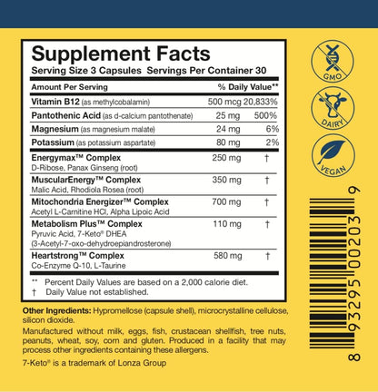 Researched Nutritionals Optimised Energy Duo - ATP 360 & Multi-Plex