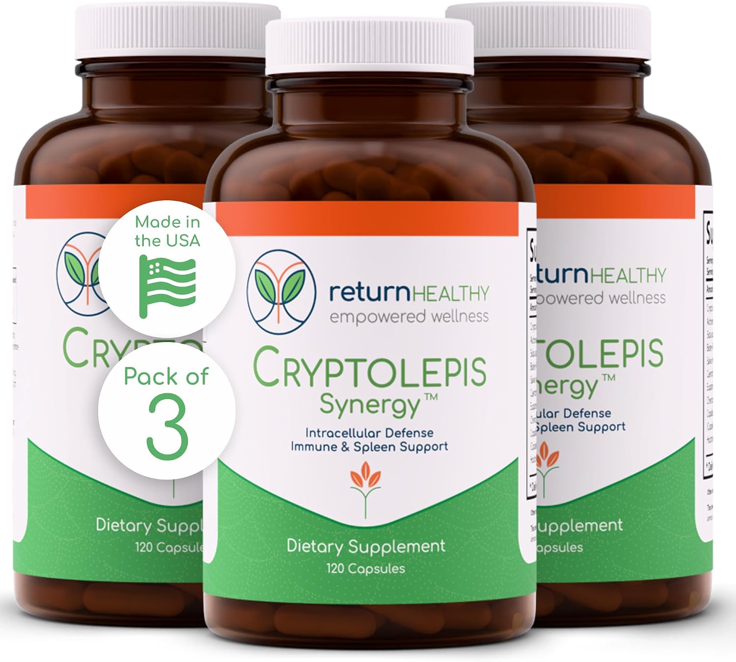 Cryptolepis Synergy – Immune Support Food Supplement, 120 Capsules - görsel 9