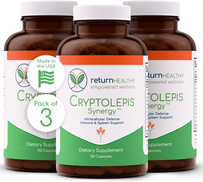 Cryptolepis Synergy – Immune Support Food Supplement, 120 Capsules