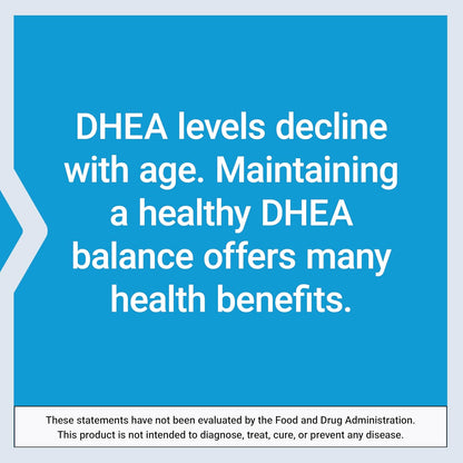 Life Extension DHEA 25 mg – Hormone Balance Food Supplement, Memory, Muscle Health, Bone Health, Dissolve-in-Mouth Tablets