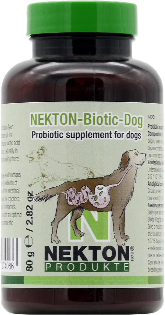 Nekton Biotic-Dog Probiotic Supplement for Dogs, 80g