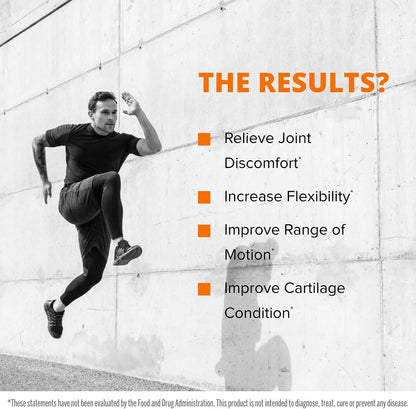 Biosil On Your Game - 60 Vegan Capsules - Patented ch-OSA Complex for Joint Health and Collagen Support