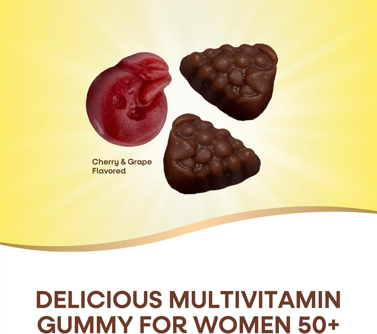 Nature's Way Alive! Women's 50+ Premium Gummy Multivitamin Supplement - görsel 3