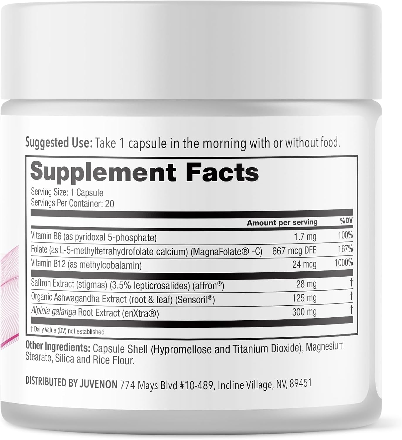 Juvenon Menopause Support Supplement - Mood, Hot Flashes, Energy & Sleep (30 Capsules) - görsel 2