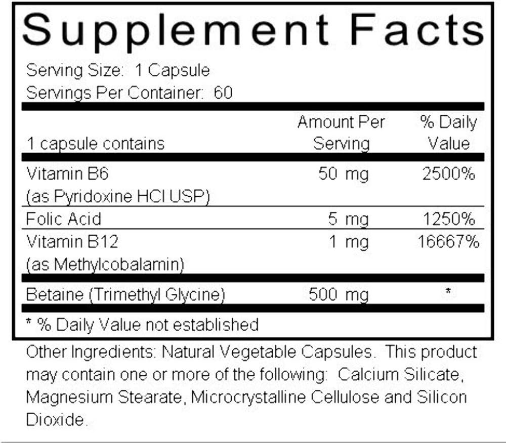 Ortho Molecular Products Cardio B, 60 Capsules - görsel 4