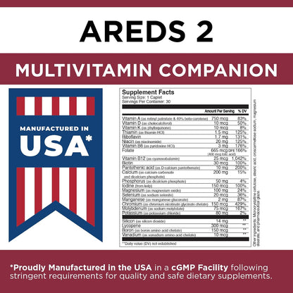 Viteyes Classic AREDS 2 Companion Multivitamin Supplement