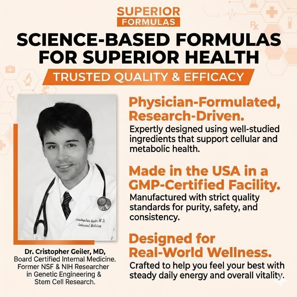 Superior SENOLYTIC+ | Fisetin-Quercetin Complex | Liposomal Delivery | Physician-Formulated - görsel 2