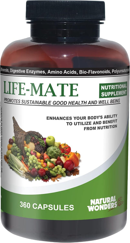 Natural Wonders Life Mate Multivitamin Supplement – 120 Capsules