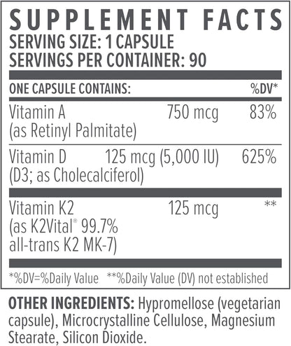 Biote Nutraceuticals - ADK 5 - Immunity and Cardiovascular (90 Capsules)