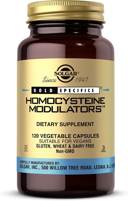 Homocysteine Modulators Solgar 120 VCaps