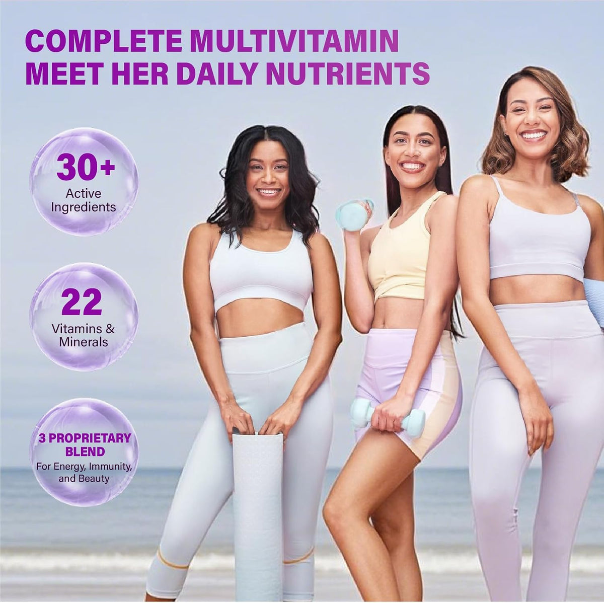 Veyttisy Methylated Multivitamin Gummy for Women – 120 Count - görsel 4