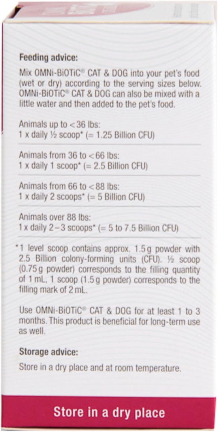 Omni-Biotic Probiotic Powder for Dogs and Cats – Gut Health - görsel 4