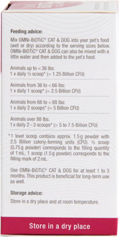 Omni-Biotic Probiotic Powder for Dogs and Cats – Gut Health