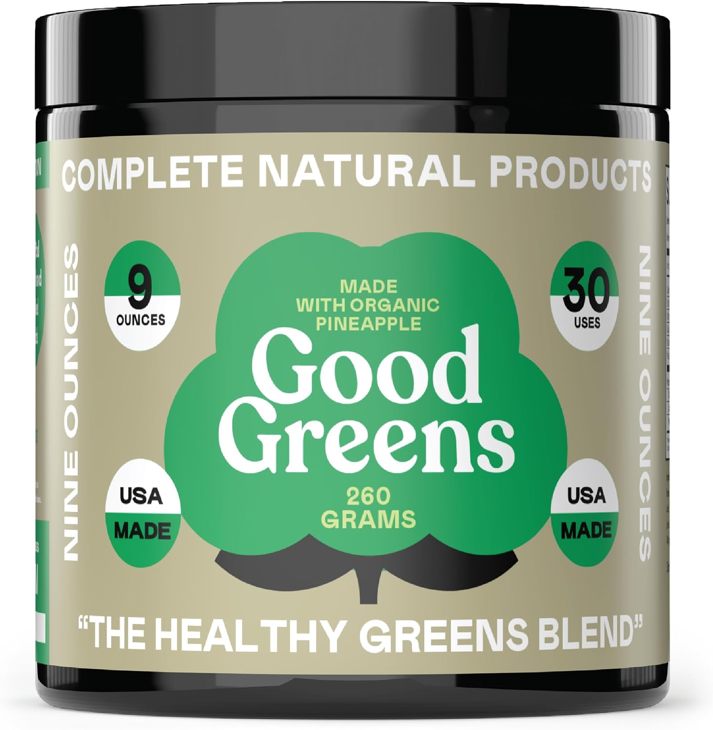 Good Greens Superfood Powder - The Healthy Greens Blend - 9oz (255g) 30 Servings - görsel 1