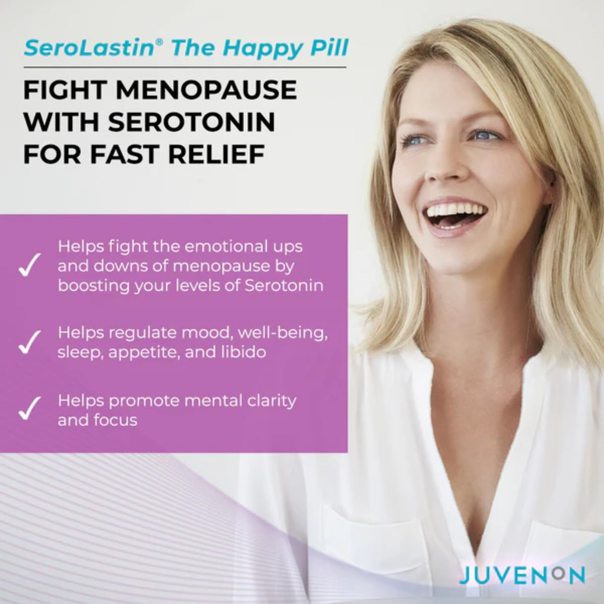 Juvenon Menopause Support Supplement - Mood, Hot Flashes, Energy & Sleep (30 Capsules) - görsel 3