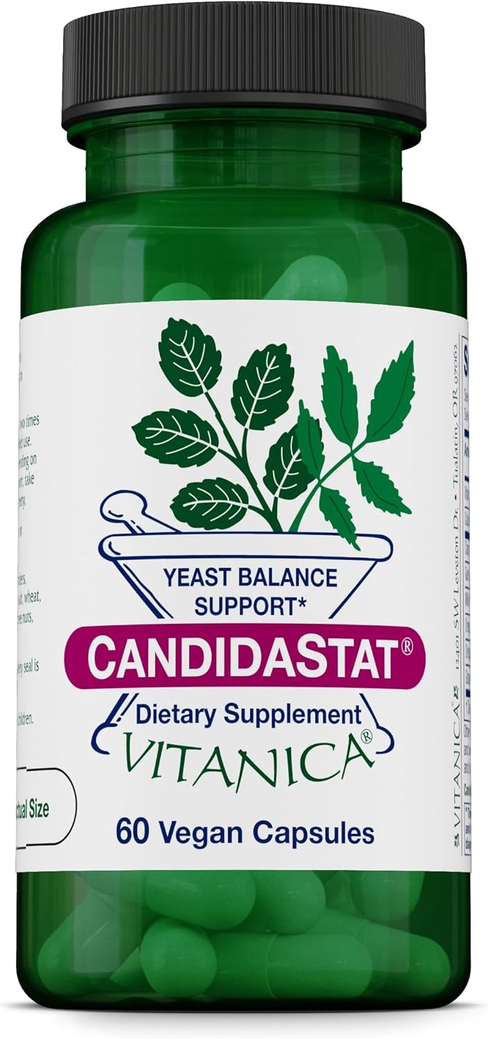 Vitanica Candidastat - Balanced Support - Vegan, 60 Capsules - görsel 1