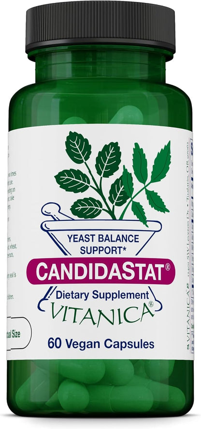 Vitanica Candidastat - Balanced Support - Vegan, 60 Capsules