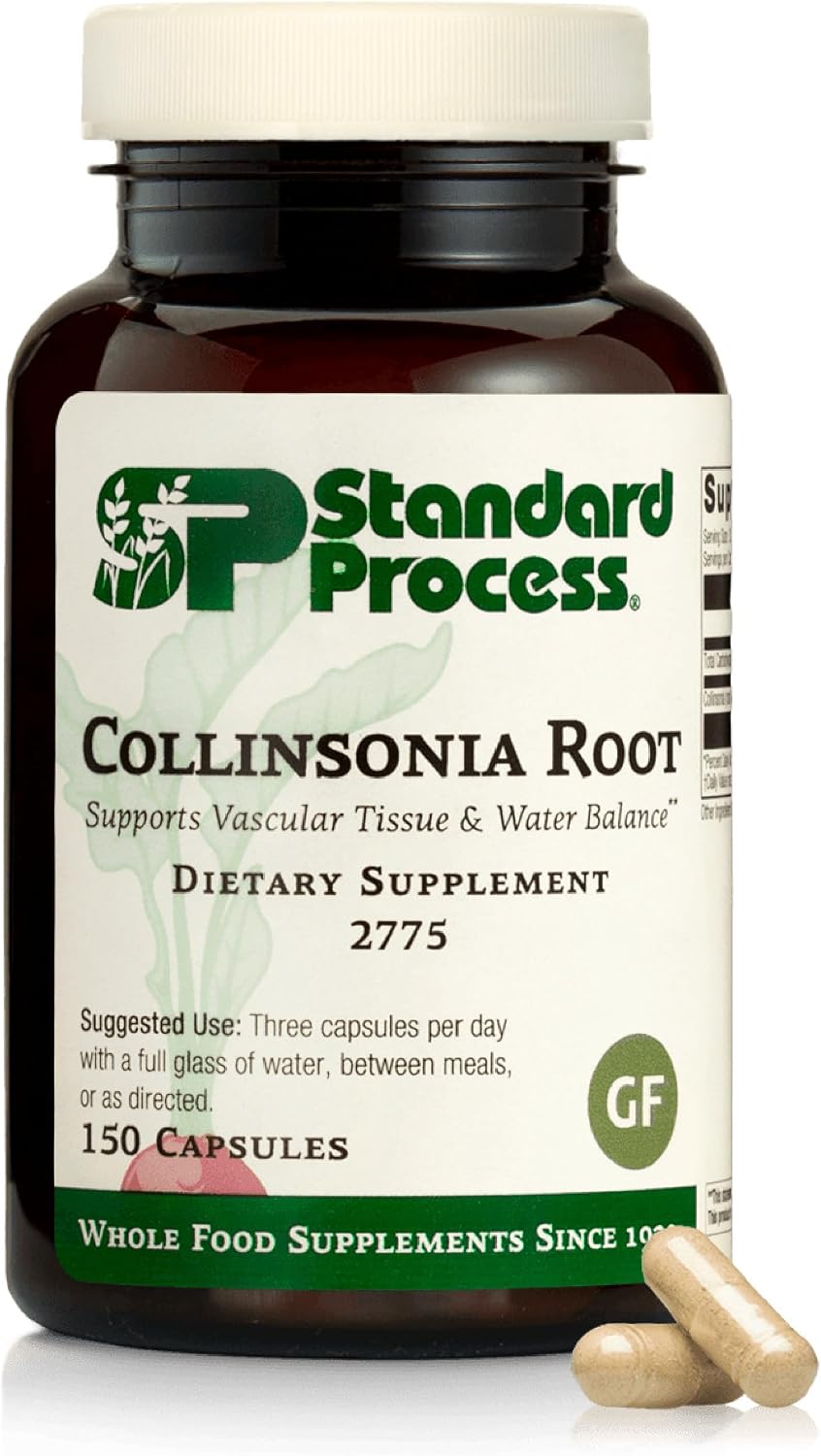 Standard Process Collinsonia Root – Vascular Tissue and Kidney Health Supplement, 150 Capsules - görsel 1