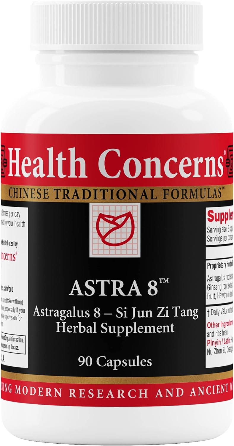 Health Concerns Astra 8 – Immune Support & Energy Supplement – Adaptogenic Herbal Blend – 270 Capsules - görsel 8