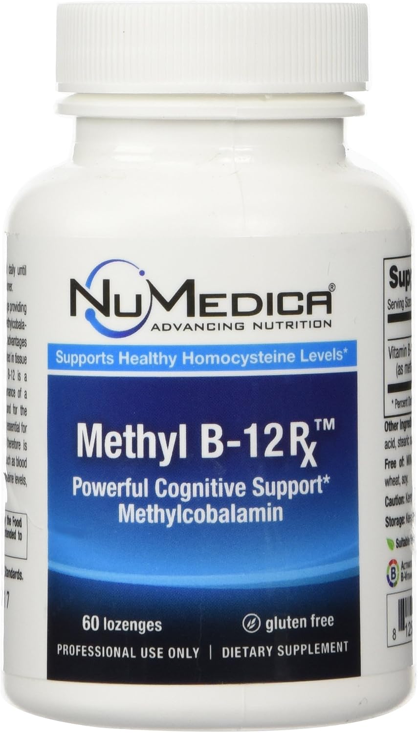 NuMedica Methyl B12 Rx – 60 Lozenges - görsel 1