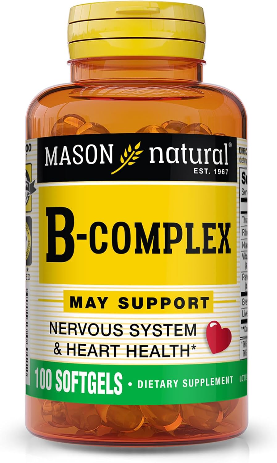 MASON NATURAL Vitamin B Complex - görsel 1
