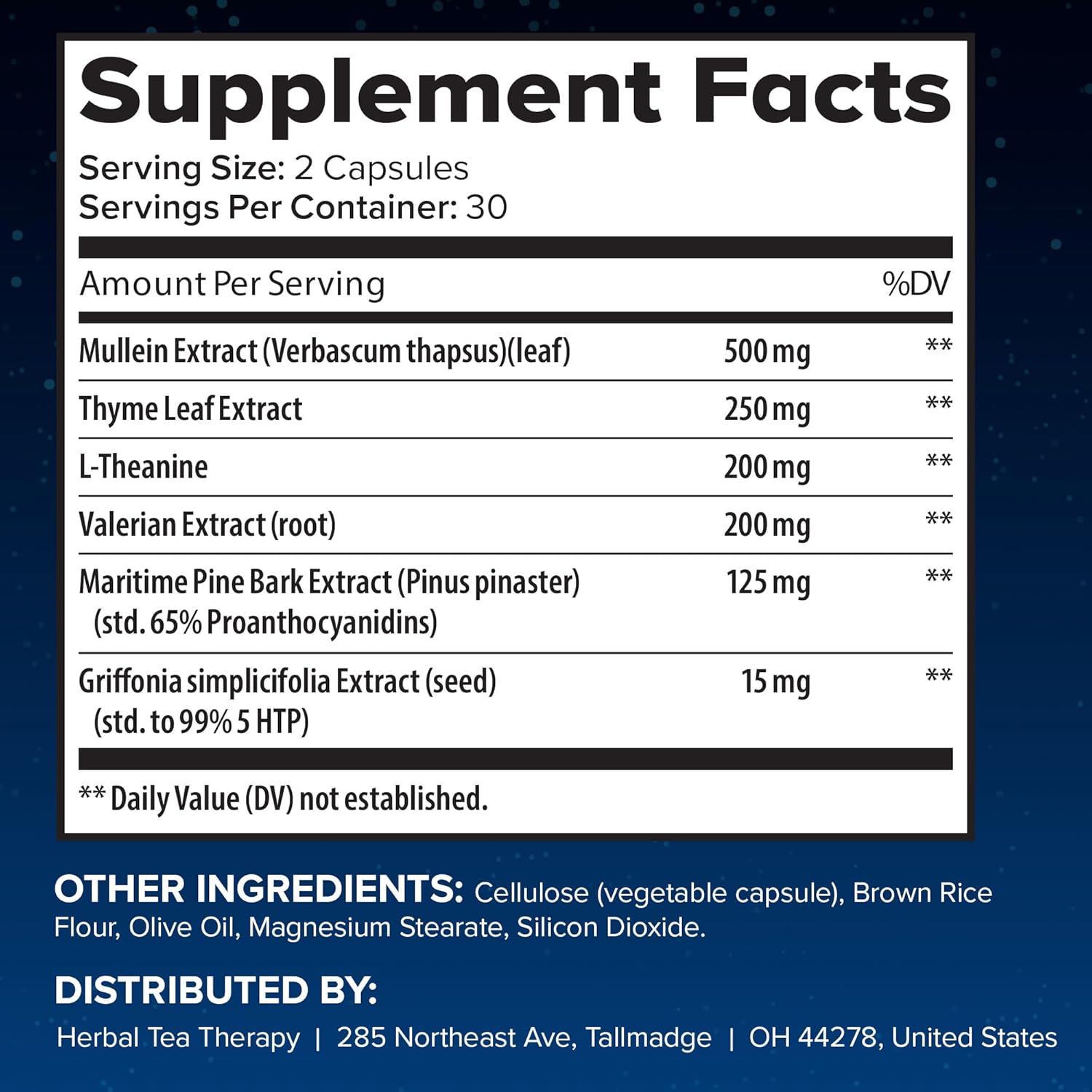 BREATHE PM Nighttime 6-in-1 Mullein Capsules for Lung Support (60 Capsules) - görsel 4