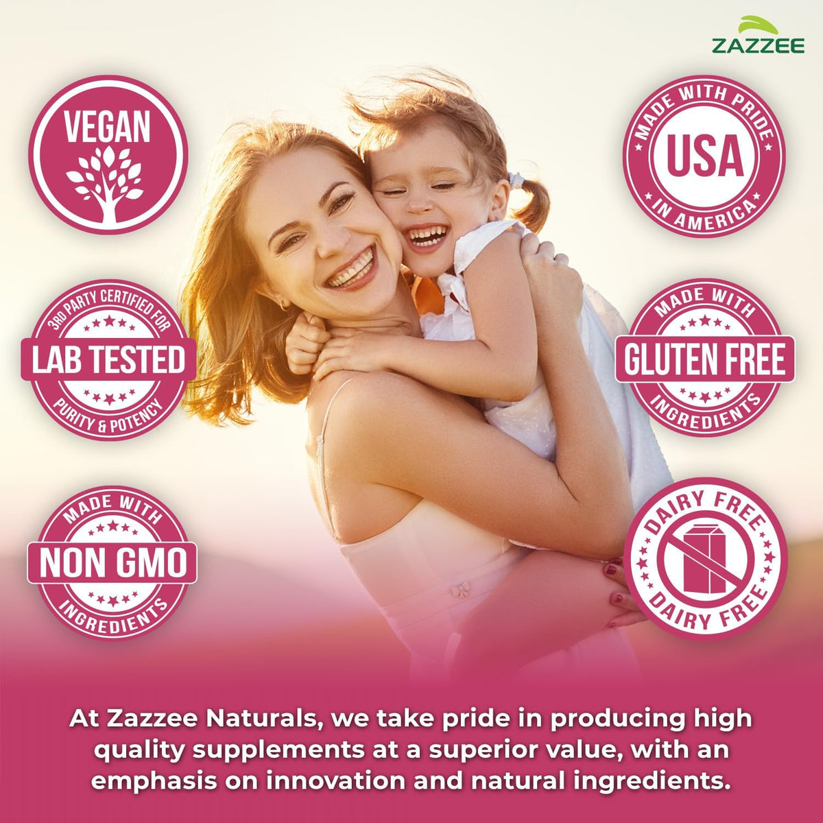 Zazzee Myo & D-Chiro Inositol with Vitamin D3 & Folate, 120 Vegan Capsules - görsel 7