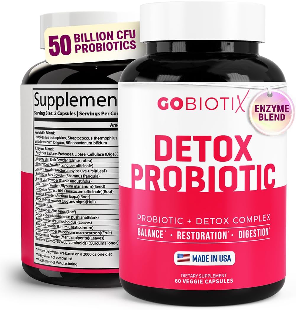 GOBIOTIX Multivitamin with Probiotics and Digestive Enzymes - 25 Billion CFU - Digestive Health for Women and Men - Gluten-free - 90 Capsules - görsel 9