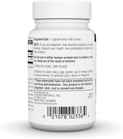 Source Naturals Vitamin D-3 Bioactive Form for Bone and Immune Health 5000 IU - 60 Capsules