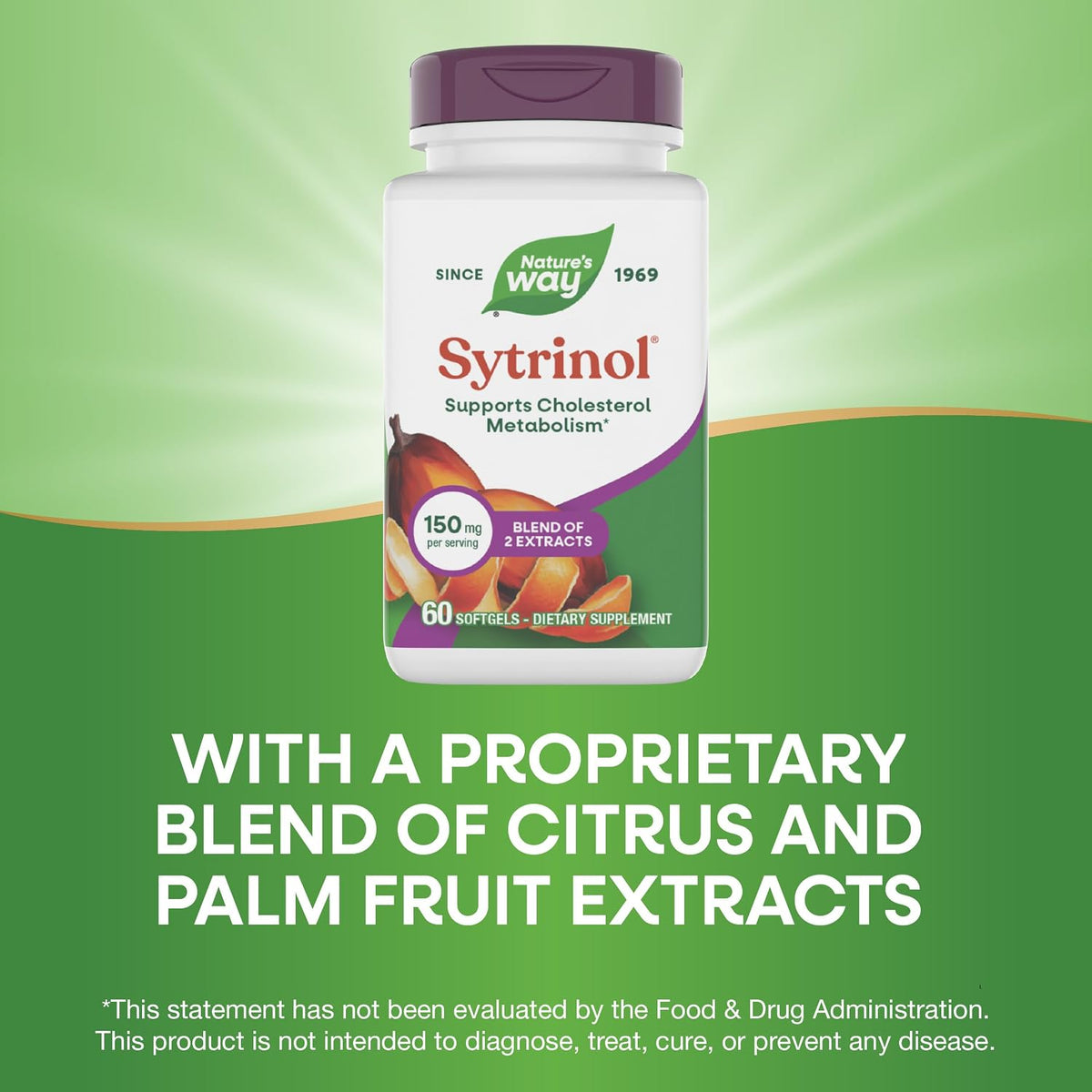 Nature's Way Sytrinol Cholesterol Support - Premium Blend, 60 Softgels - görsel 4