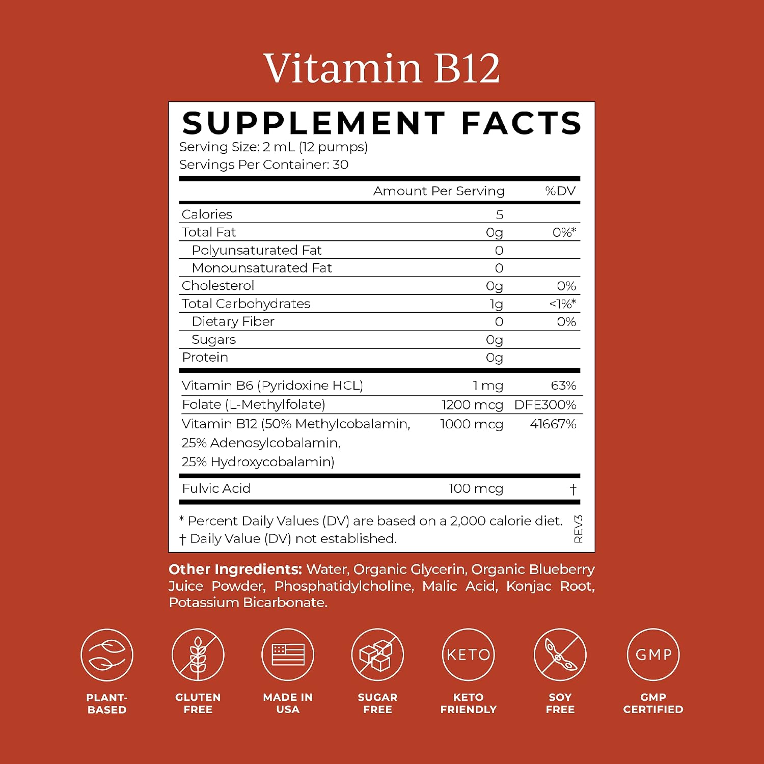 CYMBIOTIKA Liposomal Vitamin B12 Liquid Supplement – 1250 mcg - görsel 5