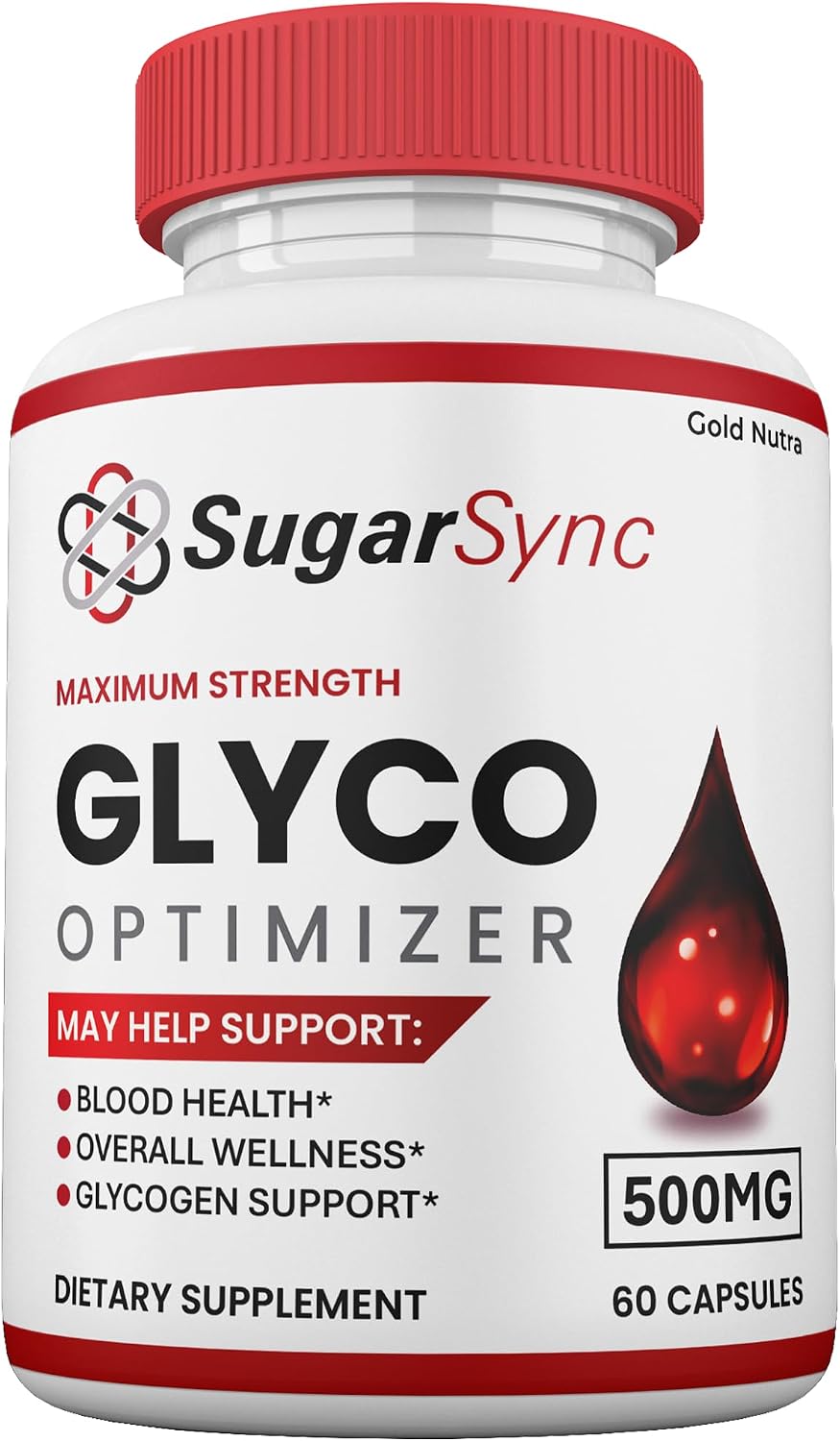SugarSync Glyco Optimizer Capsules - Blood Health Supplement, Twin Pack - görsel 2