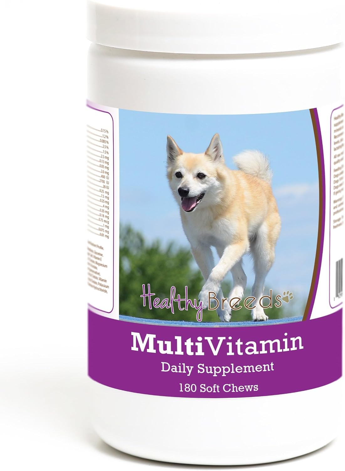Healthy Breeds Norwegian Buhund Multivitamin Soft Chew for Dogs 180 Count - görsel 1