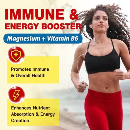 ZEBORA 10-in-1 Magnesium Complex Food Supplement - 500mg Magnesium Glycinate, Citrate & Malate with Vitamin D3 & Zinc - 120 Capsules