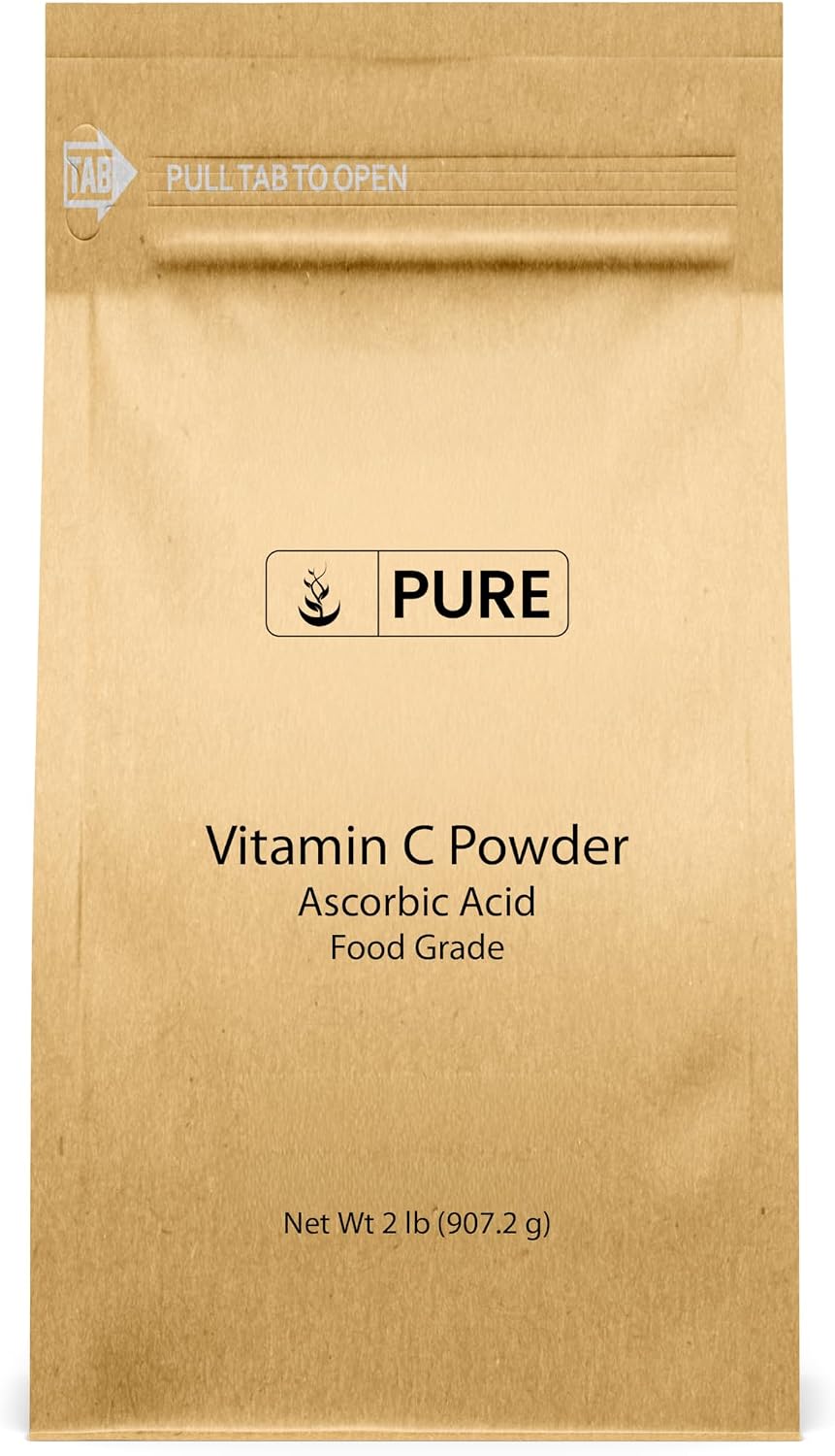 PURE ORIGINAL INGREDIENTS Vitamin C Powder (1 lb) Ascorbic Acid, Non GMO, Food Supplement - görsel 8