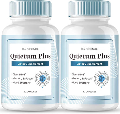 Quietum Plus Tinnitus Relief Supplement – 2 Month Pack
